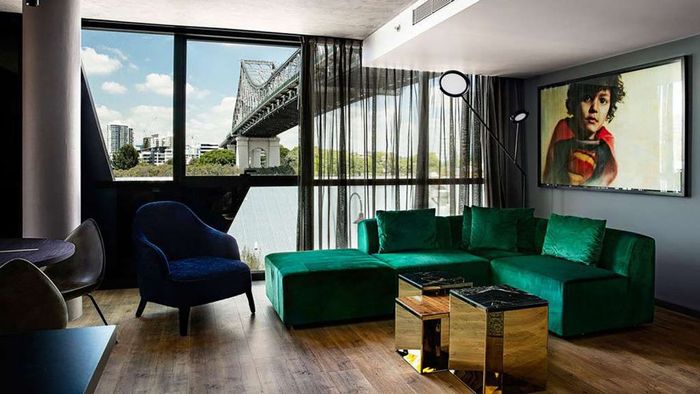 The hotel is named after Vincent Fantauzzo, a celebrated Australian contemporary artist.