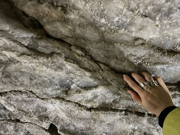 There's no question about the calming atmosphere within the caves.