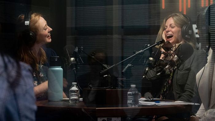 Deborah Ann Woll and Kristin Bauer, Truest Blood podcast, Paley Museum