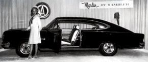 The Black Marlin made its debut as the standout show car at the 1965 spring auto shows.