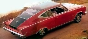 Side view of the 1965-1967 AMC Marlin automobile.
