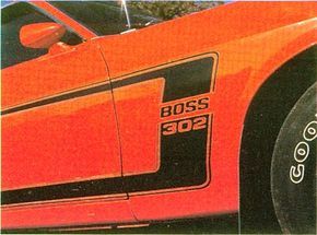 Image of the 1969 Ford Mustang Boss 302.