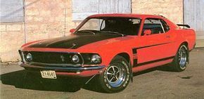 Image of the 1969 Ford Mustang Boss 302.