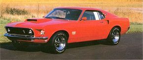 Image of the 1969 Ford Mustang Boss 429.