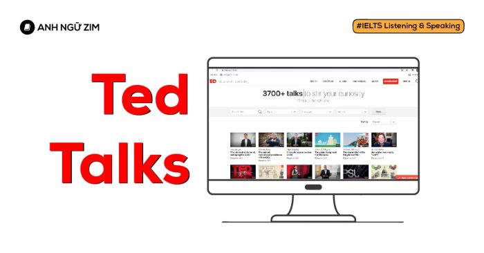 learning English through ted topic social media to improve ielts listening and ielts speaking