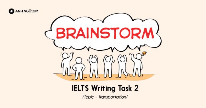 idea for ielts writing task 2 topic transportation and vocabulary theme