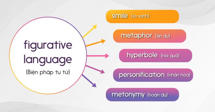 các biện pháp tu từ trong tiếng anh figurative language