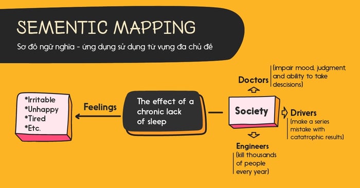 semantic mapping là gì và được áp dụng như thế nào trong việc dạy và học từ vựng