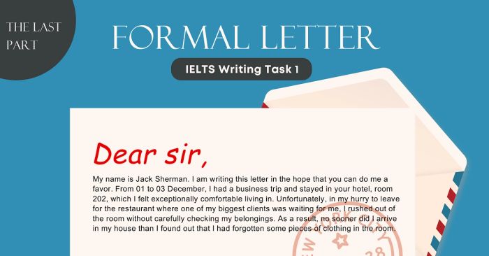 cách viết thư formal trong ielts writing task 1 general training phần 4 thư yêu cầu