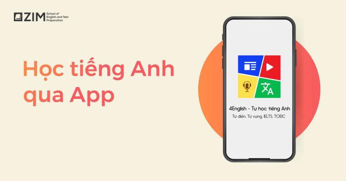 huong dan su dung app hoc tieng anh tren dien thoai di dong
