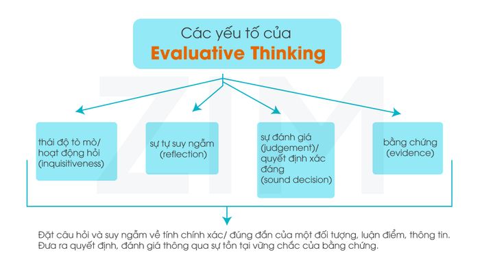 yếu tố của Tư duy Đánh giá