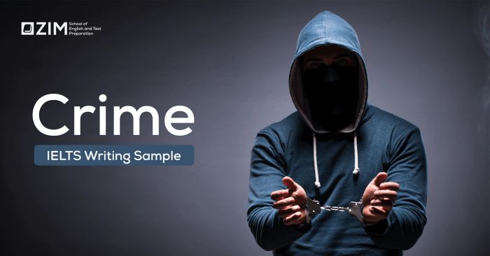 sample ielts writing and vocabulary by topic crime