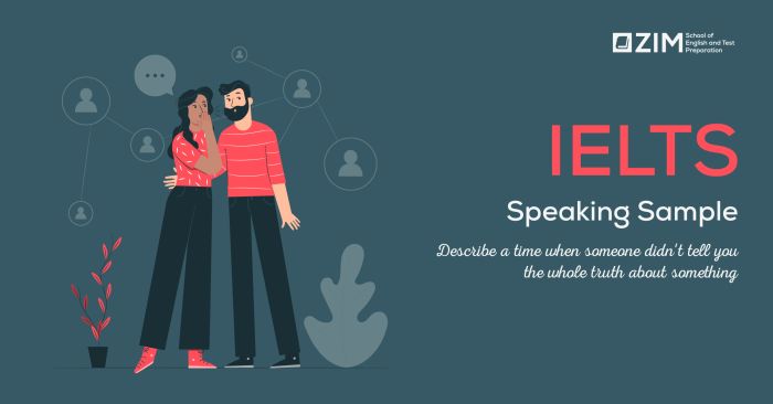 Bài mẫu IELTS Speaking và từ vựng theo chủ đề Sự Thật