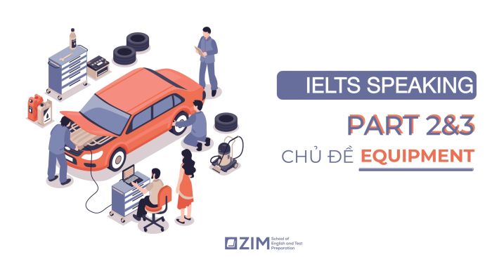 Mẫu bài IELTS Speaking và ngữ liệu về đồ dùng