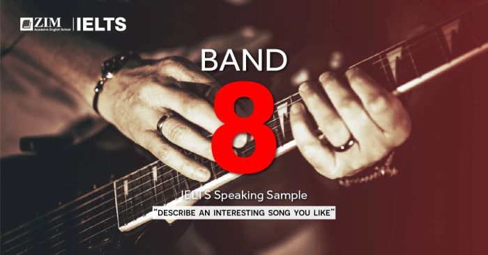 sample ielts speaking band 8 discuss a captivating melody you enjoy