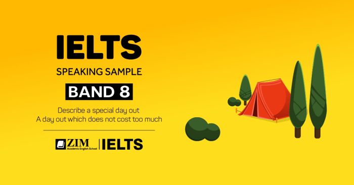 ielts speaking example narrate a unique day out