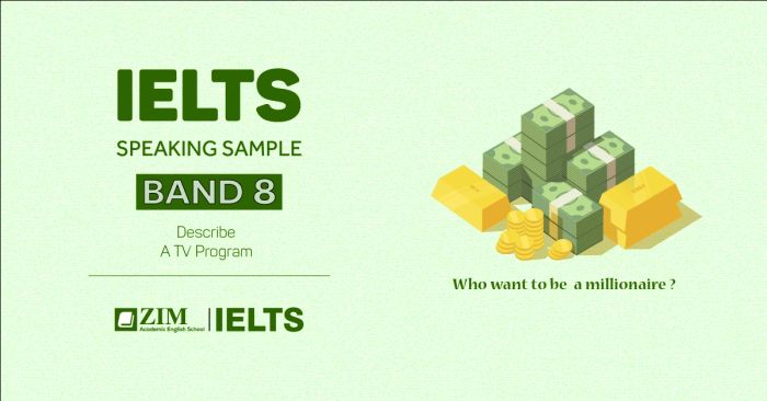 ielts speaking sample describe a tv program