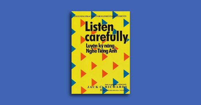 review listen carefully listening practice book for beginners