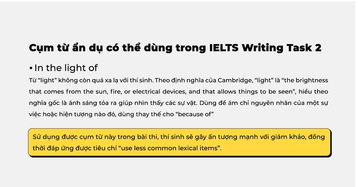 3 cum tu an du và cách áp dụng vào bài viết Writing Task 2