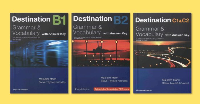 bộ sách destination grammar vocabulary tài liệu ôn luyện từ vựng và ngữ pháp