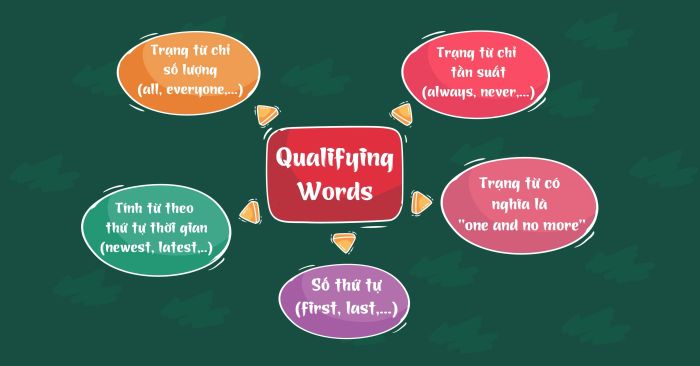 Từ chỉ rõ hơn (qualifying words) là gì? Cách áp dụng trong ielts reading dạng truefalsenot given