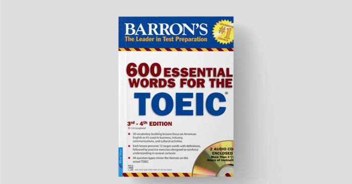 đánh giá và hướng dẫn sử dụng tài liệu '600 essential words for the toeic'