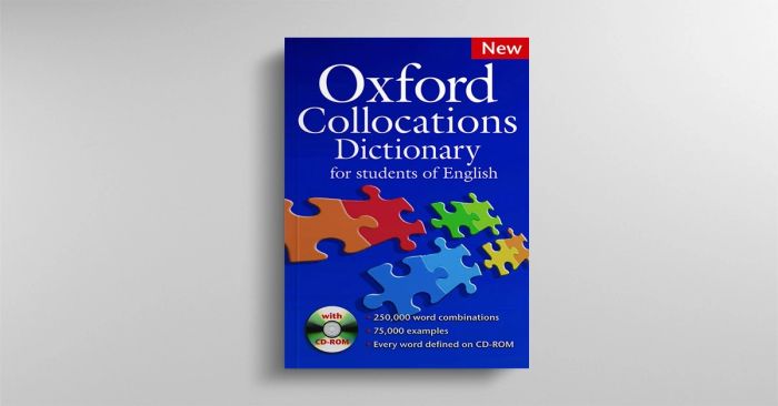 từ điển oxford collocations dictionary có ưu và nhược điểm gì