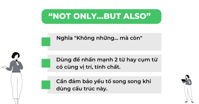 cấu trúc not just only but also học nhanh cách sử dụng và công thức đảo ngữ