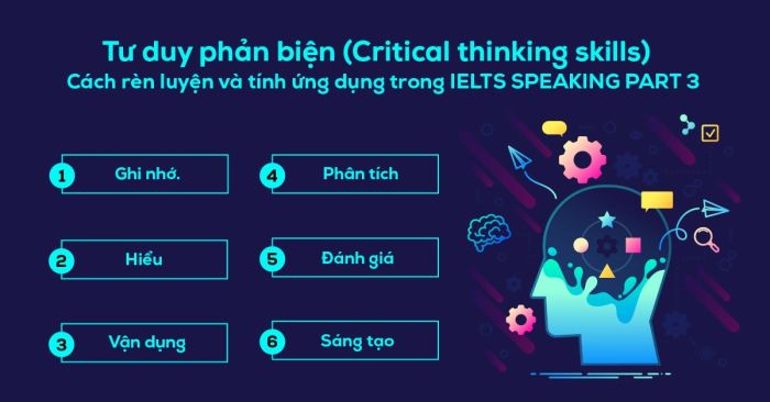 cách rèn luyện kỹ năng tư duy phản biện để áp dụng trong phần 3 của IELTS Speaking