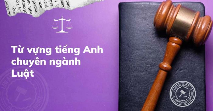 Tiếng Anh chuyên ngành pháp luật: Tổng hợp từ vựng phổ biến