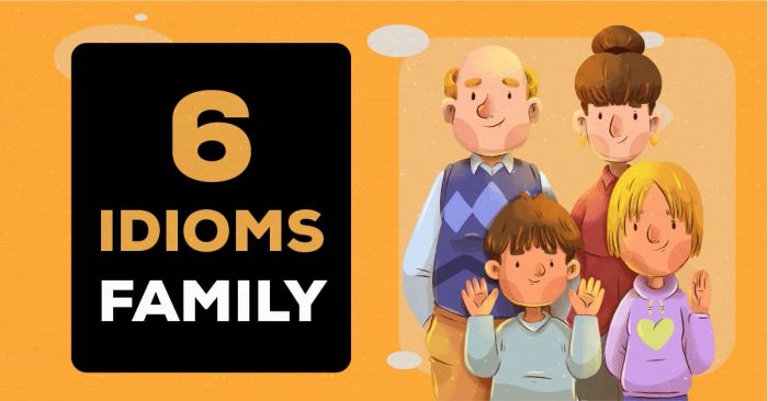 6 idioms regarding the topic of family and their application in IELTS speaking