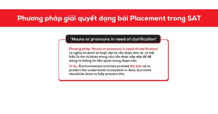 cách tiếp cận giải quyết dạng bài Placement trong SAT