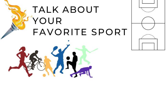 discuss your favorite sport tu vung ngu phap va bai mau