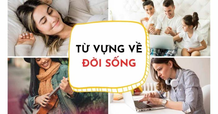 tổng hợp tất cả các từ vựng tiếng Anh về cuộc sống thường gặp