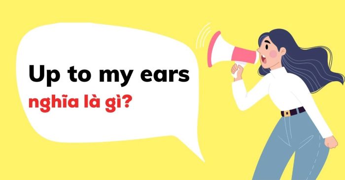 up to my ears nghia la gi y nghia va cach dung chi tiet