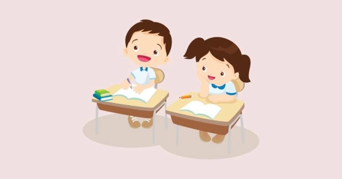 Học tập vui vẻ trong lớp học