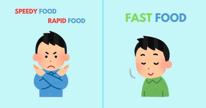 Collocation với Fast food