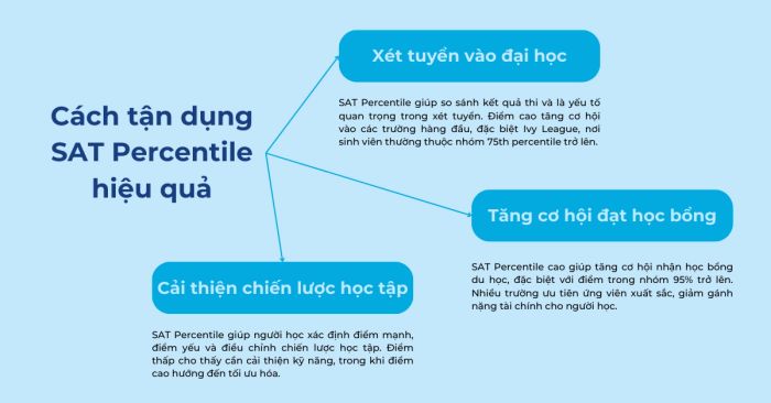 Tận dụng SAT Percentile một cách tối ưu
