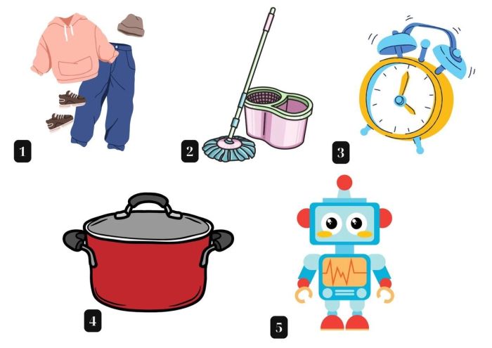 Các vật dụng hàng ngày