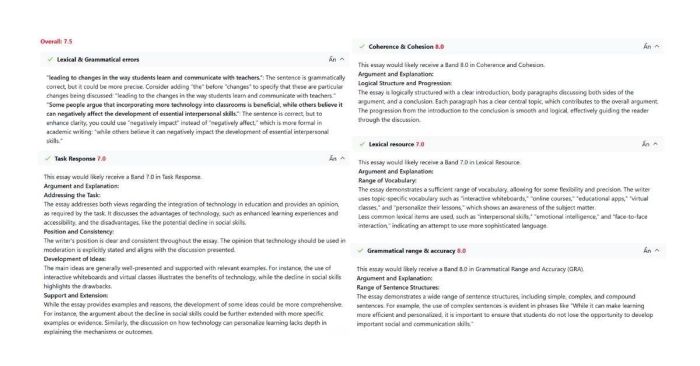 IELTS Correct by Chat GPT