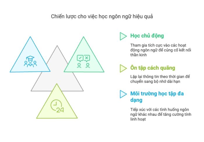 Những chiến lược học ngôn ngữ đa dạng và hiệu quả