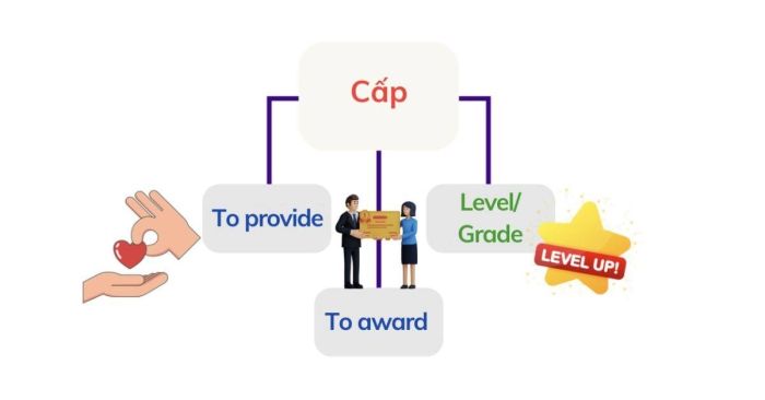 Cung cấp, Cấp phát và Trao tặng