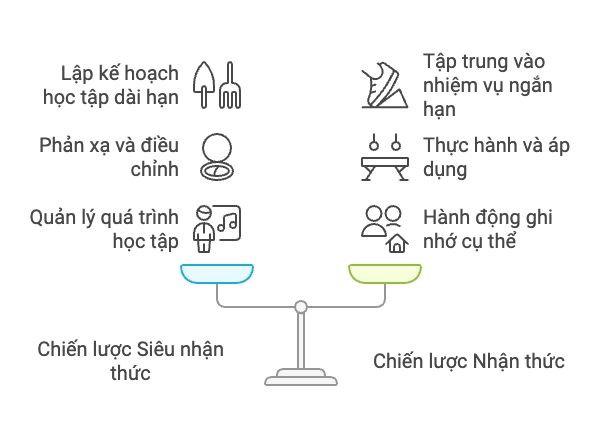 Chiến lược siêu nhận thức và chiến lược nhận thức