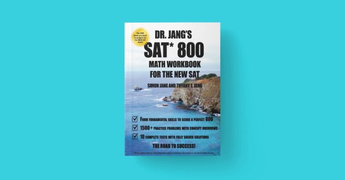 review sách dr jangs sat 800 math workbook for the new sat