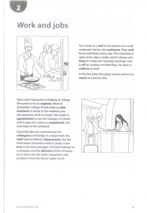 Collins work on your vocabulary A2 phiên bản hình ảnh minh họa 2