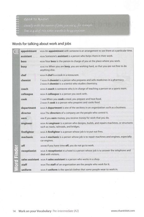 Collins work on your vocabulary A2 bản minh họa hình ảnh 3