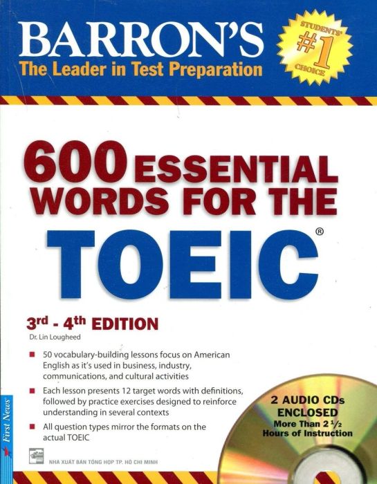 600 Từ vựng thiết yếu cho TOEIC