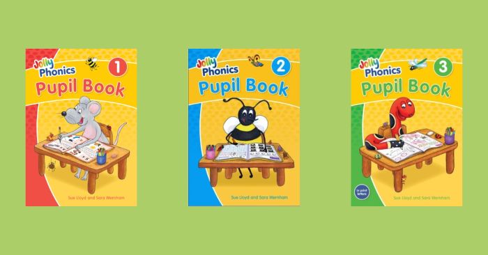 Sách phát âm Jolly Phonics cho trẻ em