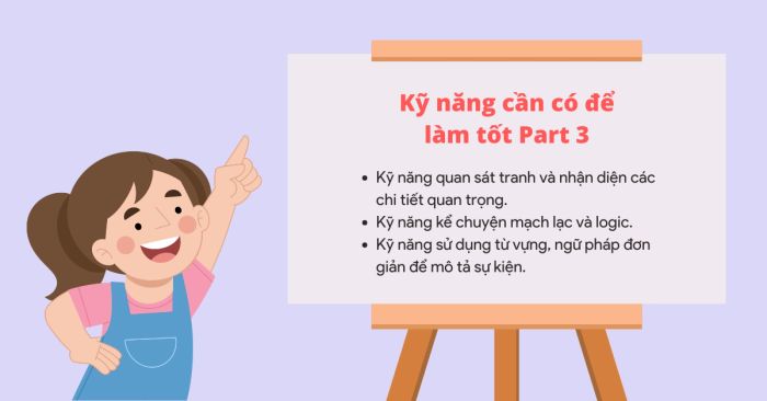 Những kỹ năng quan trọng để làm tốt trong Part 3
