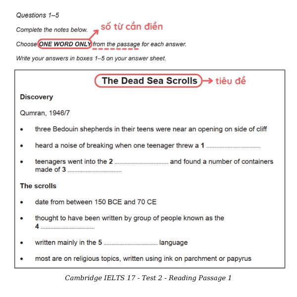 Note completion